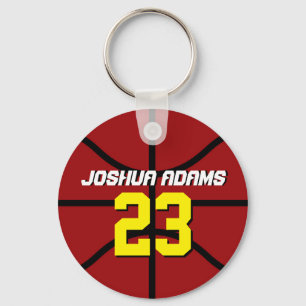 Red Sports Team Athleten Basketball Schlüsselanh Schlüsselanhänger