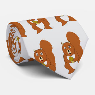 Red Squirrel Design Krawatte