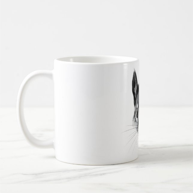 Red Squirrel Lover T - Shirt Kaffeetasse (Links)