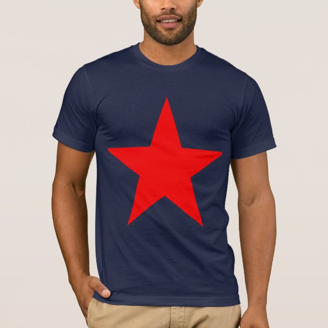 Red star 1 T-Shirt (Vorderseite)