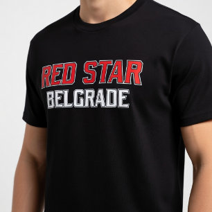 Red Star Belgrade Crveno Beli T-Shirt