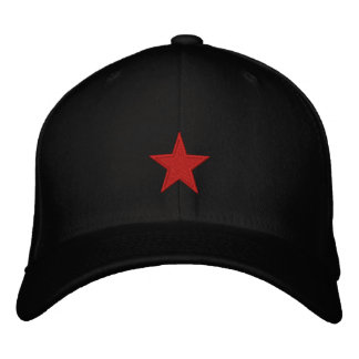 Red Star Bestickte Kappe