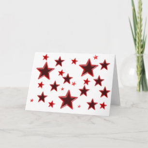 Red Star Feiertagskarte