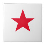 Red Star Fliese<br><div class="desc">Red Star Keramik Tile. Sterne sind immer in Mode!</div>