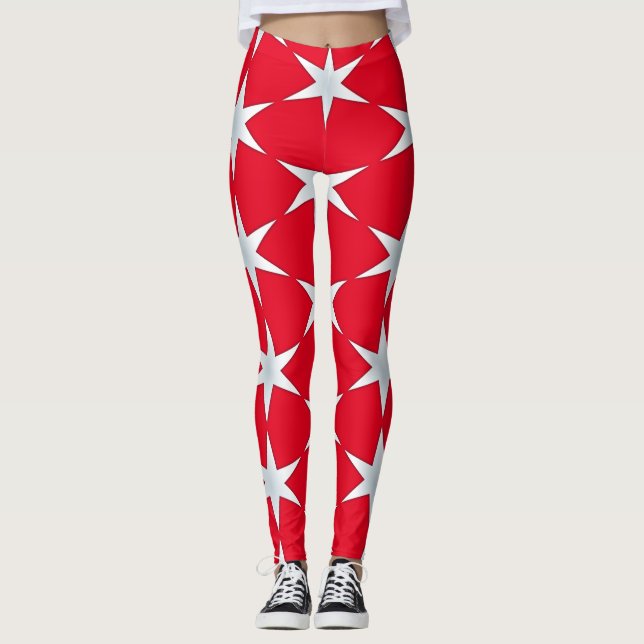 Red Star Leggings (Vorderseite)