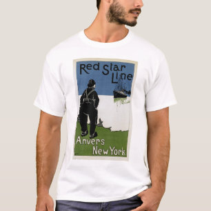 Red Star Line ~ Anvers-New York T-Shirt