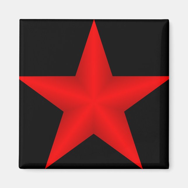 Red Star Magnet (Vorne)