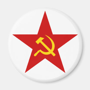 Red Star Magnet