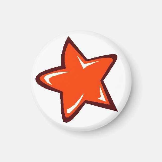 Red Star Magnet (Vorne)