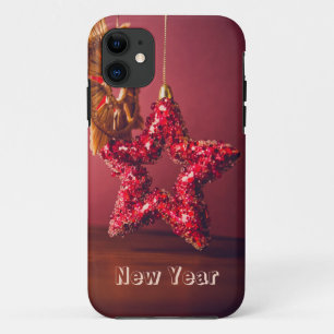 Red Star Ornament IPhone Case