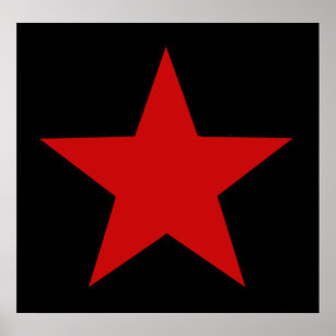 Red Star Poster