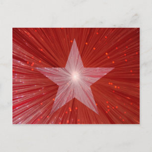 Red Star Postkarte
