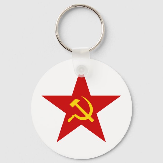 Red Star Schlüsselanhänger (Vorderseite)
