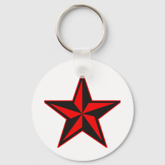 Red Star Schlüsselanhänger