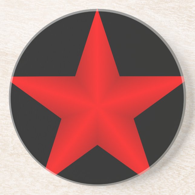 Red Star Untersetzer (Vorne)