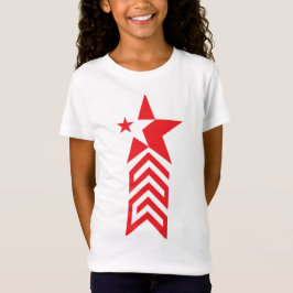 Red Star with Chevron Arrows T-Shirt