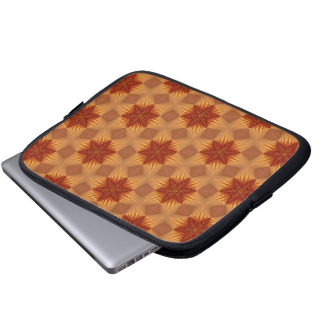 Red Stars Laptop-Sieb Laptopschutzhülle (Vorne Knopf)