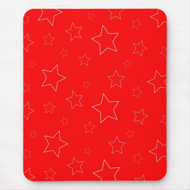 Red Stars Mousepad (Vorne)