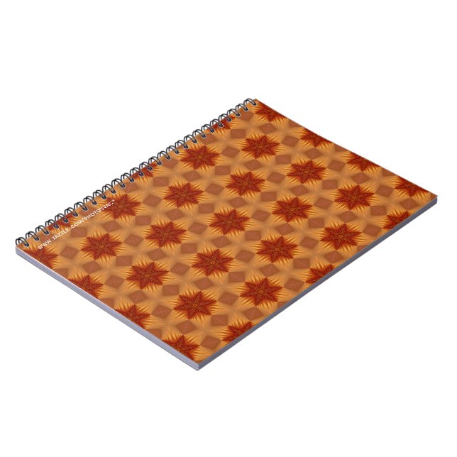 Red Stars Notebook Notizblock (Linke Seite)