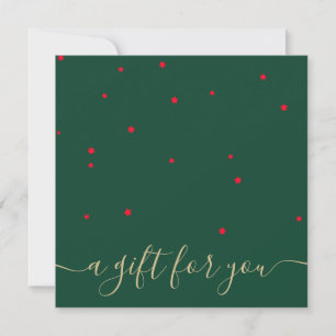 Red Stars Weihnachtsgeschenk