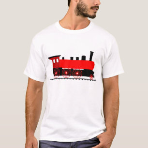 Red Steam Motor T-Shirt