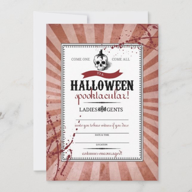 Red Steampunk Skull (Vorderseite)