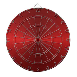 Red Steel Dart Board Dartscheibe