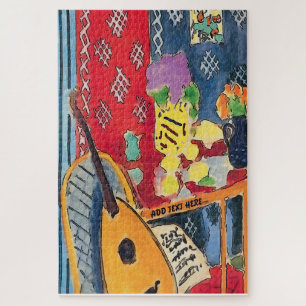 Red Still Life mit Lyr Puzzle