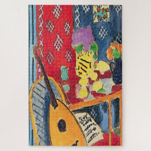 Red Still Life mit Lyr Puzzle