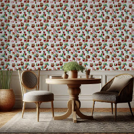 Red Strawberry Blue Berry Sehr Sweet Summer Frucht Tapete