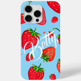 Red strawberry fruit  Case-Mate iPhone hülle