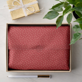 Red Strawberry Seed Tissue Paper Seidenpapier
