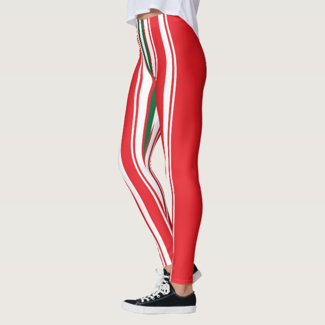 Red Stripes Leggings (Links)