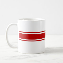 Red Stripes Tasse
