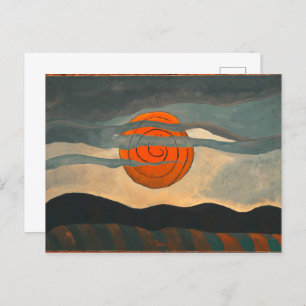 Red Sun   Arthur Dove   Postkarte