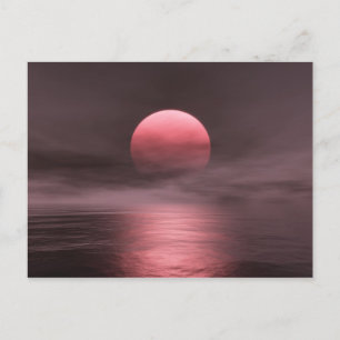 Red Sun Postkarte
