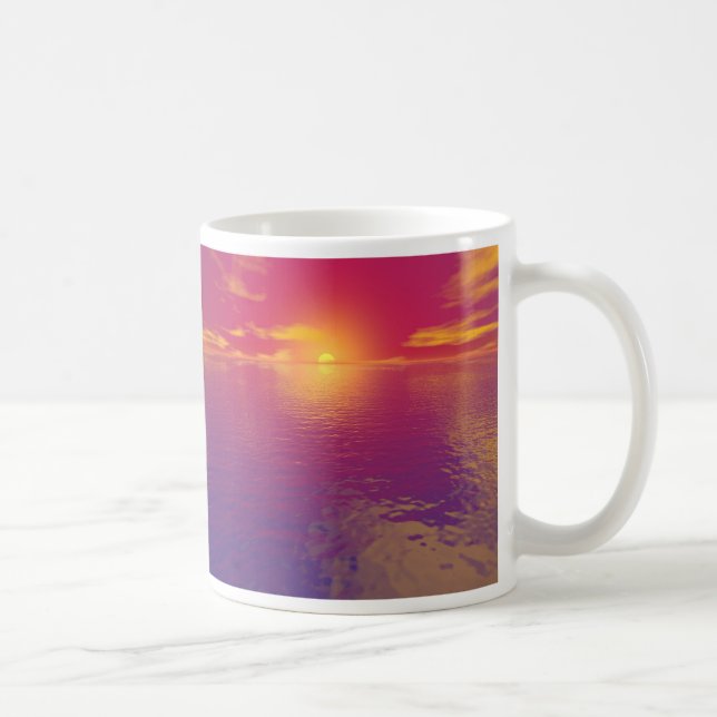 Red Sunset Kaffeetasse (Rechts)