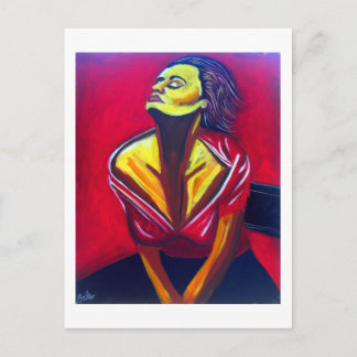 Red Sunshine Postkarte