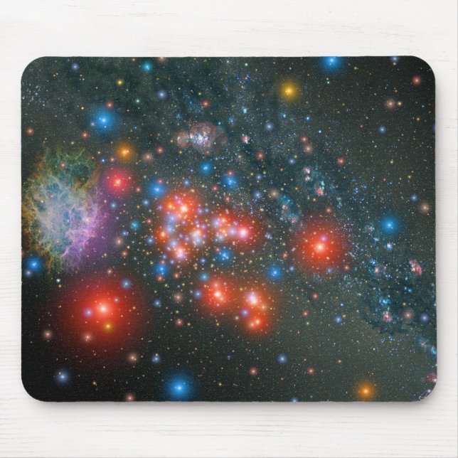 Red Super Giant Cluster Mousepad (Vorne)