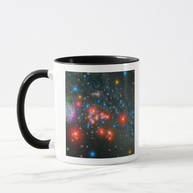 Red Super Giant Cluster Tasse (Links)