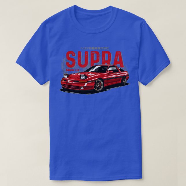 Red Supra MK3 T-Shirt (Design vorne)