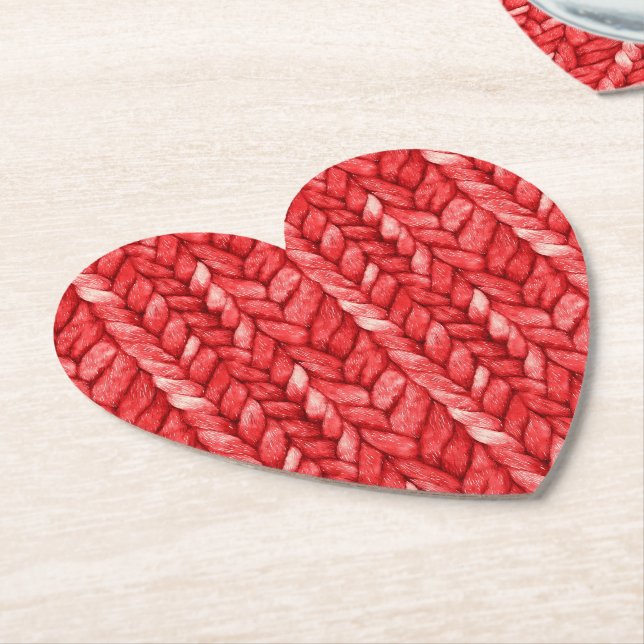 Red Sweater Brautparty Untersetzer (angewinkelt)