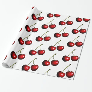 Red Sweet Cherries Geschenkpapier