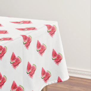 Red Sweet Juicy Watermelon Pieces - Frische Pasta Tischdecke