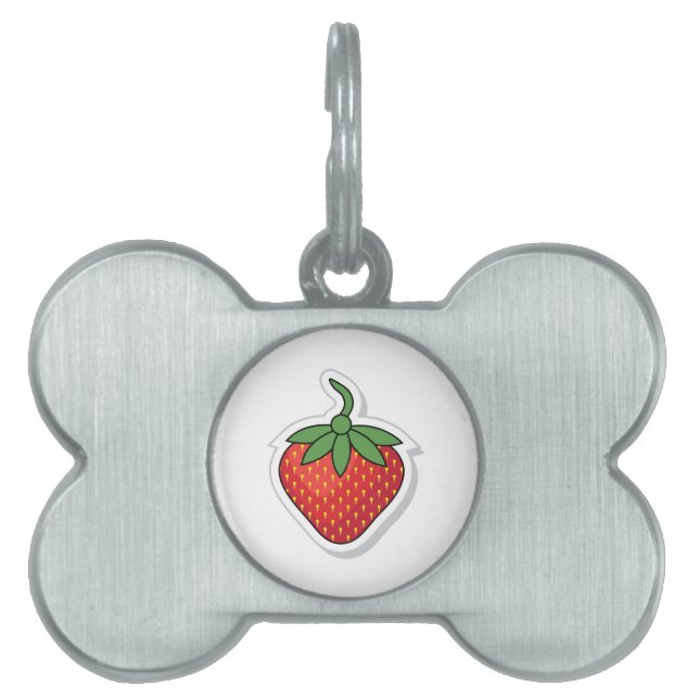 Red Sweet Strawberry Tiermarke (Vorderseite)