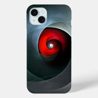 Red Swirl Artistic Modern Abstrakt Art Pattern #19 Case-Mate iPhone Hülle