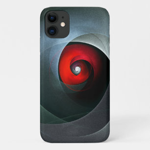 Red Swirl Artistic Modern Abstrakt Art Pattern #19 Case-Mate iPhone Hülle