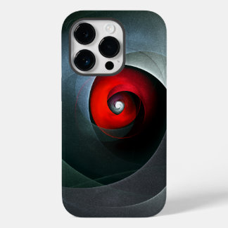 Red Swirl Artistic Modern Abstrakt Art Pattern #19 Case-Mate iPhone 14 Pro Hülle