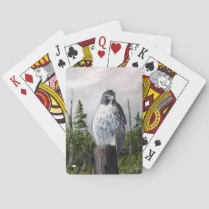 Red Tail Hawk Bycycle Playing Cards Spielkarten