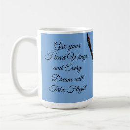 Red-Tail Hawk fliegen inspirierend Kaffeetasse